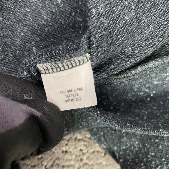 Taylor Stitch Sweater Raglan Sweatshirt Men's 42 Fits Medium Gray Speckled - Picture 11 of 12